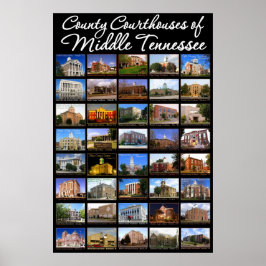 Jardins do Condado de Middle Tennessee Poster