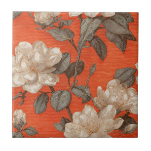 Jardins Florais Boho Gardenias Azulejos Para Super