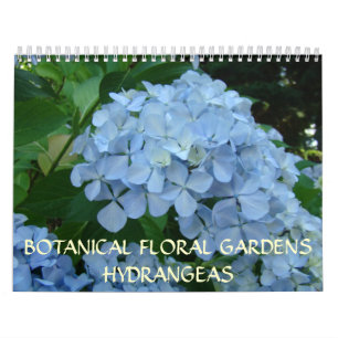 Jardins Florais Botânicos Calendário HIDRANGEAS
