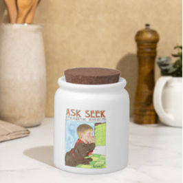 Jarro De Doces Peça e Procure Oração Jar