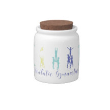 Pote de doces de ginástica Acrobática