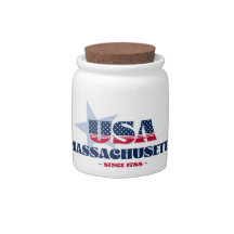 Pote de doces Massachusetts USA 1788