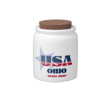 Pote de doces Ohio USA 1803