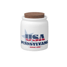 Pote de doces Pensilvânia EUA 1787