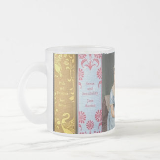Jateado Caneca de café de vidro fosco Jane Austen