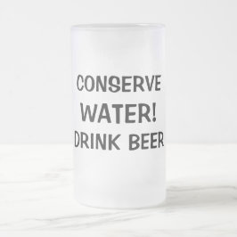 Jateado Caneca de cerveja citada do vidro de fosco