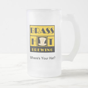 Jateado Caneca de cerveja de vidro #1 da fabricação de