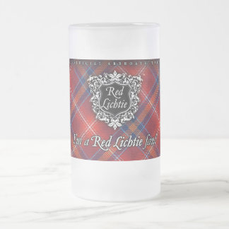 Jateado Caneca de cerveja do vidro de fosco - eu sou um fã