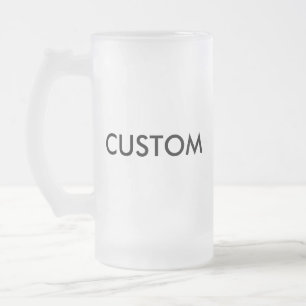Jateado Caneca do vidro de cerveja 16oz do fosco do