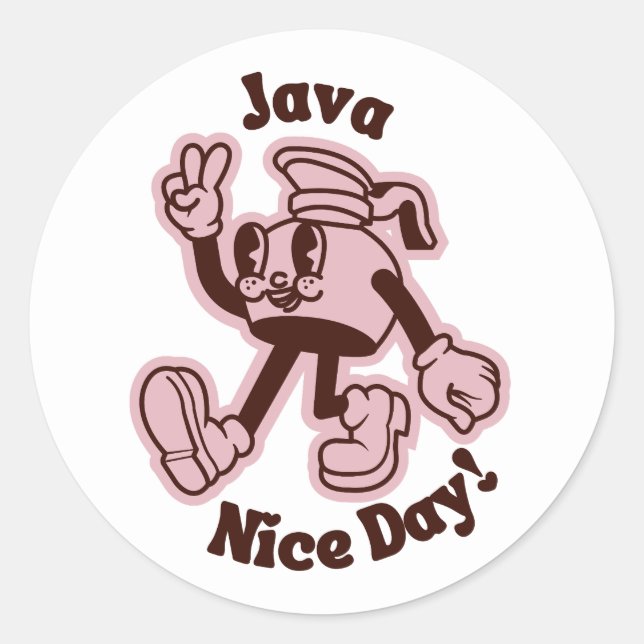Java Adesivos Dia Legal (Frente)