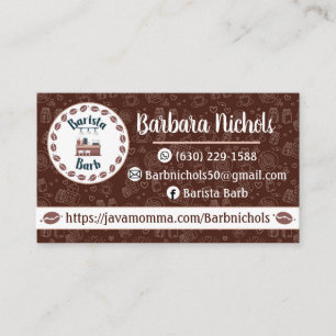 Java Momma Cartão de visita
