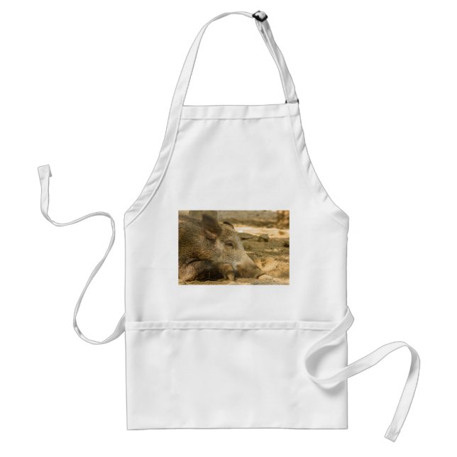 javali em avental padrão (Frente)