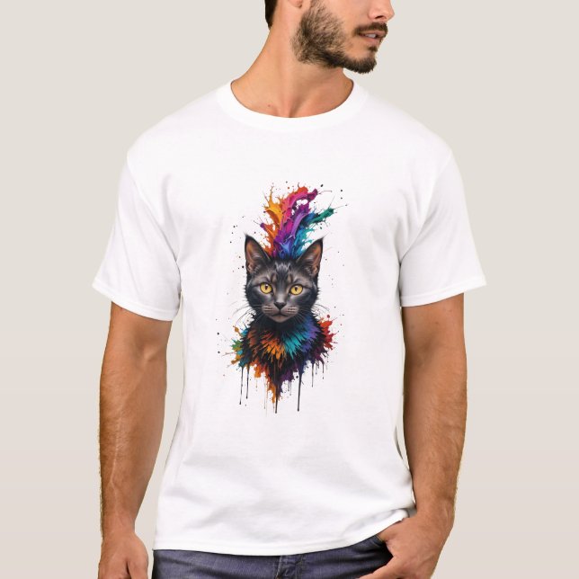 Javanês Cat T-Shirt (Frente)