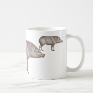 Javelinas colocou um colar a caneca original da