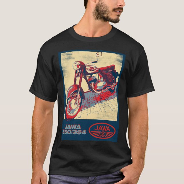 JAWA 350, 354 - 1956 Classic T-Shirt (Frente)