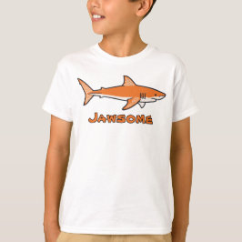 Jawsome orange Shark Kids T-Shirt