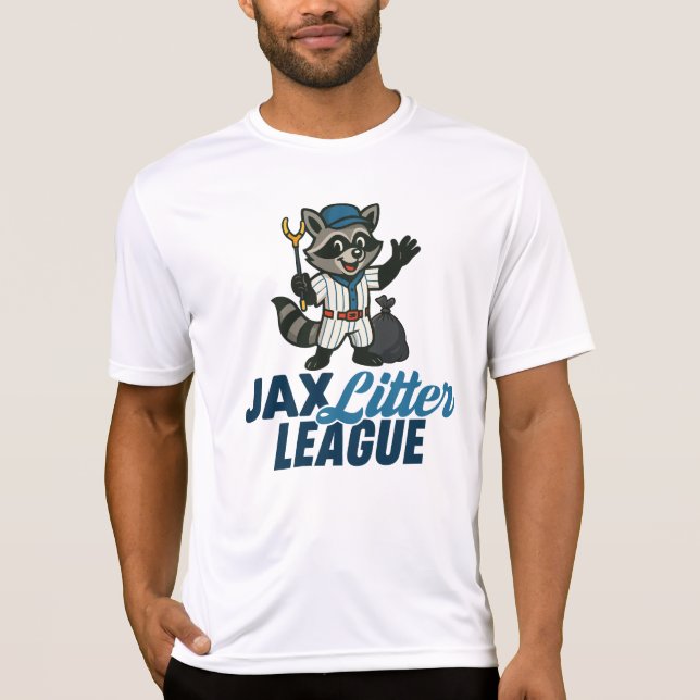 Jax Litter League Sport-Tek T-Shirt (Frente)
