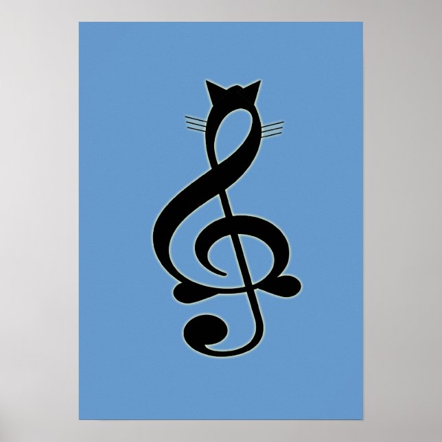 Jazz Cat Poster (Frente)