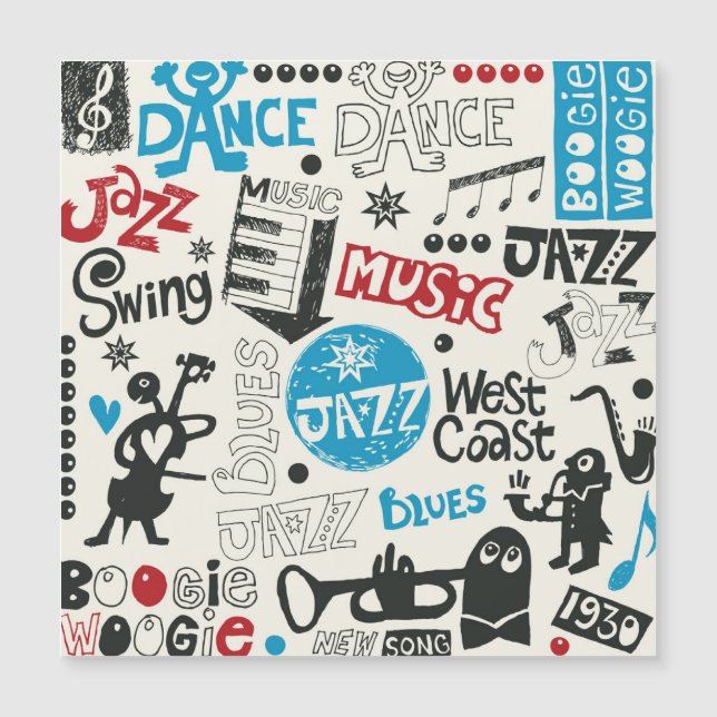 Jazz Doodle: Mistura Eclética de Música (Frente)