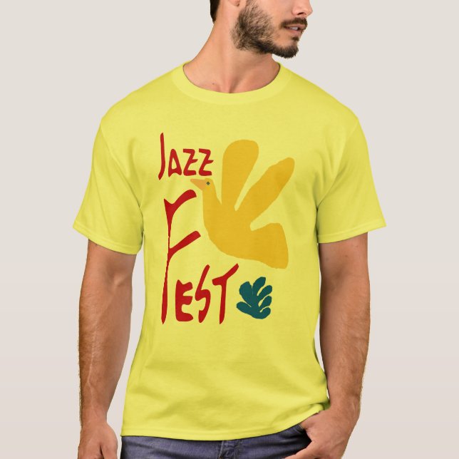 Jazz Fest Bird T-Shirt (Frente)