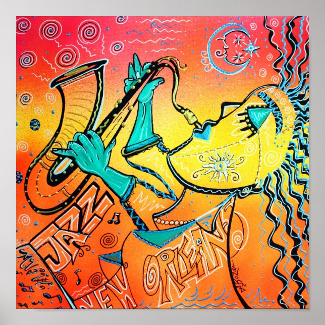 Jazz Lives Poster (Frente)