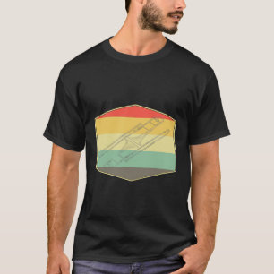 Jazz Music Retro Trombone T-Shirt