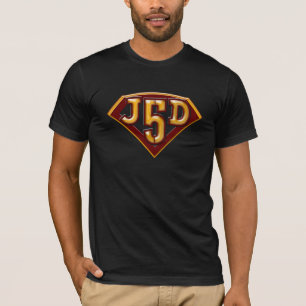 JD5 T-Shirt Preto Curto-Arrebatado