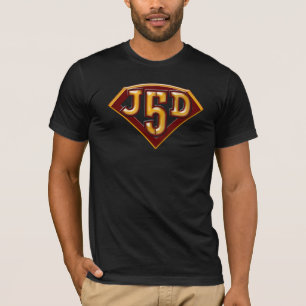 JD5 T-Shirt Preto Curto-Arrebatado