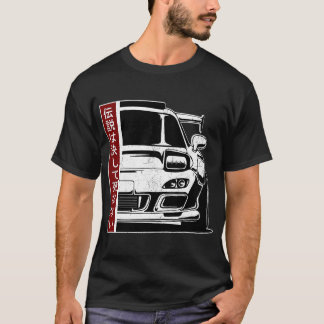 JDM Japão Motorsport tuning car 90s T-Shirt (1)