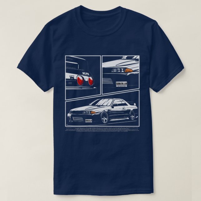 JDM Legendas r32 T-Shirt (Frente do Design)