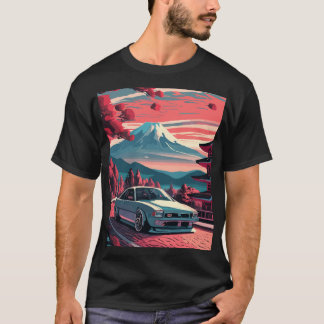JDM Retro Japonês Car T-Shirt