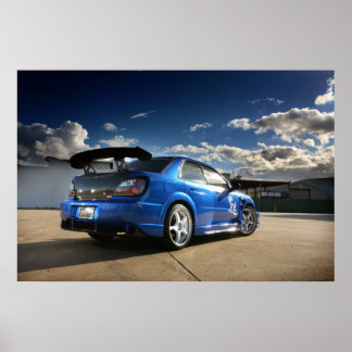JDM Subaru WRX - Poster