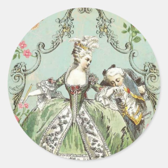 Je T'aime Mãe Reine, Autocolantes franceses (Frente)