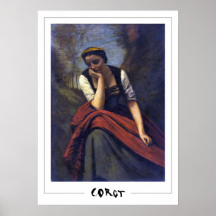 Jean-Baptiste-Camille Corot Zedign Art Poster #322
