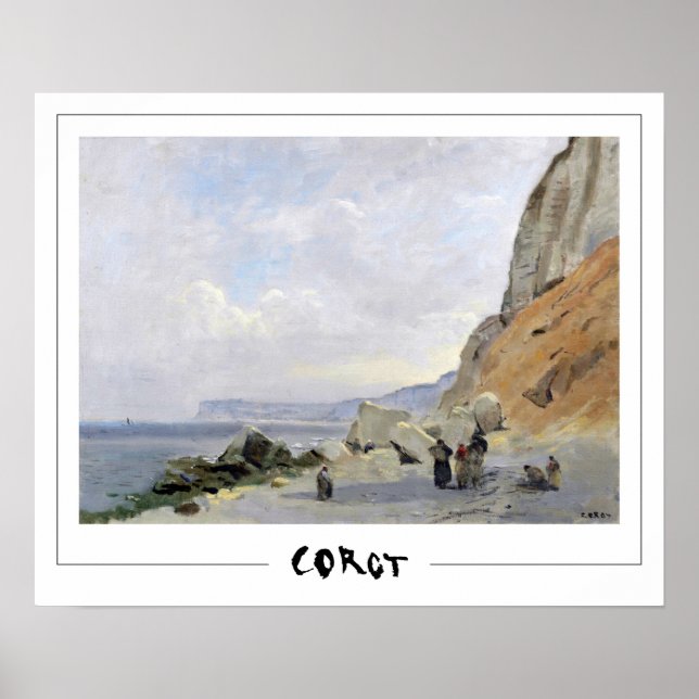 Jean-Baptiste-Camille Corot Zedign Art Poster #387 (Frente)
