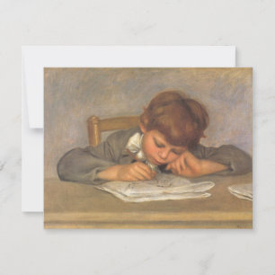Jean desenhado por Pierre Renoir, Arte Fino Antigo