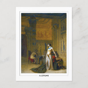 Jean-Léon Gérôme #198 - Cartão postal de arte
