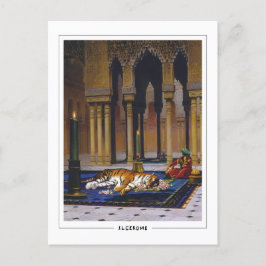 Jean-Léon Gérôme #28 - Cartão postal de arte