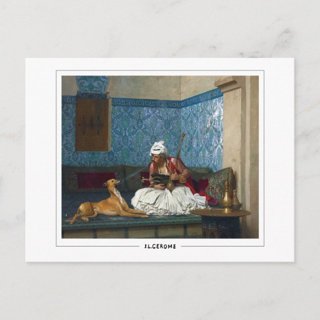 Jean-Léon Gérôme #50 - Cartão Postal de Arte Fina (Frente)