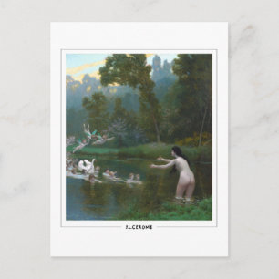 Jean-Léon Gérôme #5 - Cartão Postal de Arte Fina