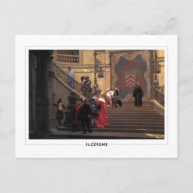 Jean-Léon Gérôme #61 - Cartão Postal de Arte Fina (Frente)
