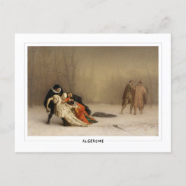 Jean-Léon Gérôme nº 11 - Cartão postal de arte