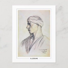 Jean-Léon Gérôme nº 12 - Cartão postal de arte