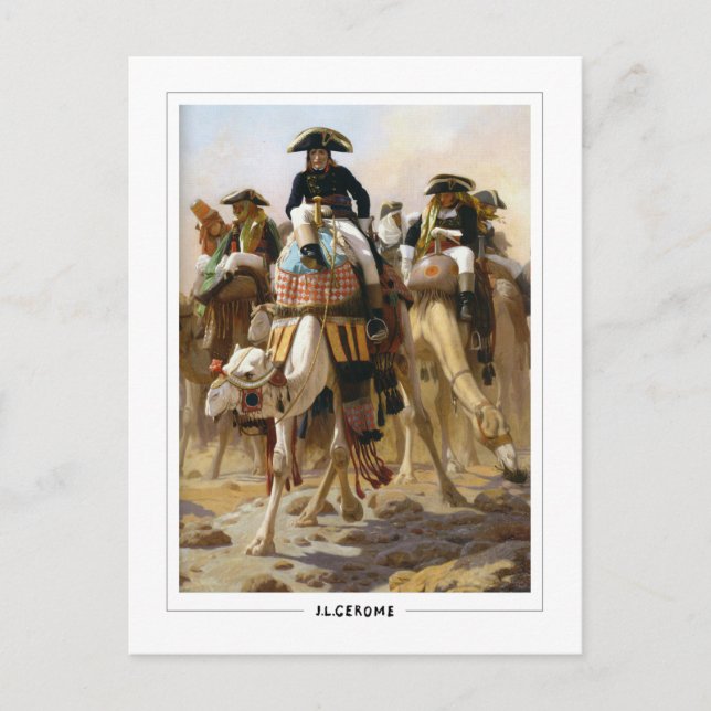 Jean-Léon Gérôme nº 19 - Cartão postal de arte (Frente)