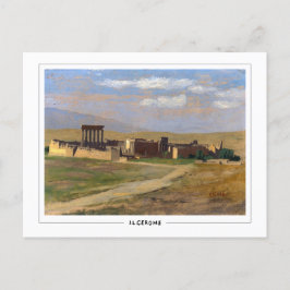 Jean-Léon Gérôme nº 6 - Cartão postal de arte