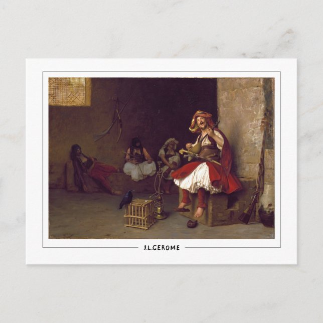 Jean-Léon Gérôme nº 76 - Cartão postal de arte (Frente)