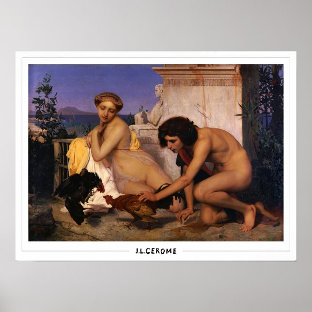 Jean-Léon Gérôme Zedign Art Poster nº 34 (Frente)
