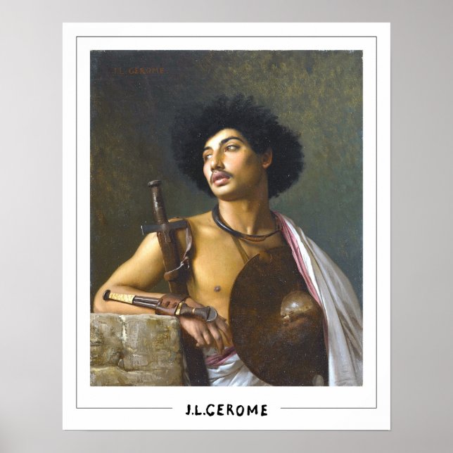Jean-Léon Gérôme Zedign Art Poster nº 94 (Frente)