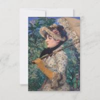Jeanne (Primavera) Por Édouard Manet