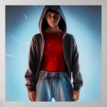 Jeans do modo poster